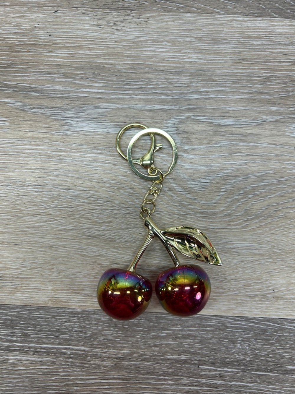 Cherry bag charm